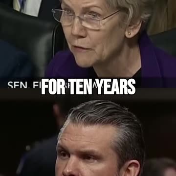 Elizabeth Warren Gets Laughs When Questioning Pete Hegseth