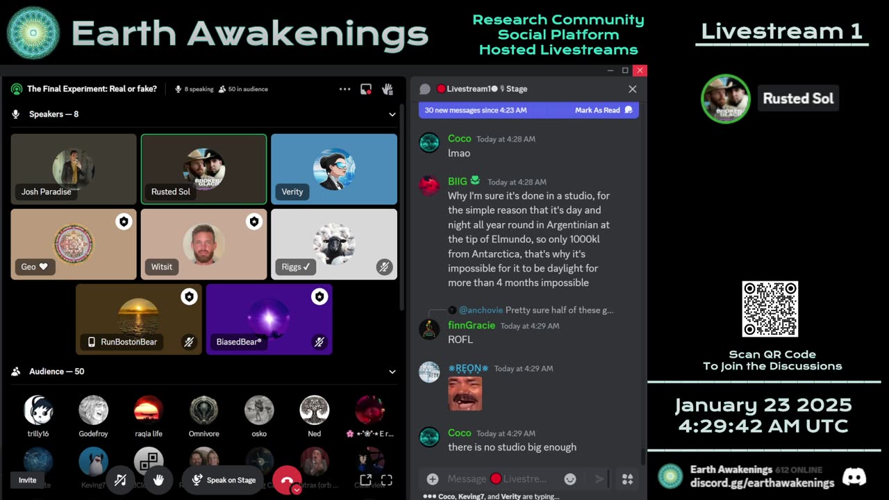 Earth Awakenings - Livestream 1 - #2137