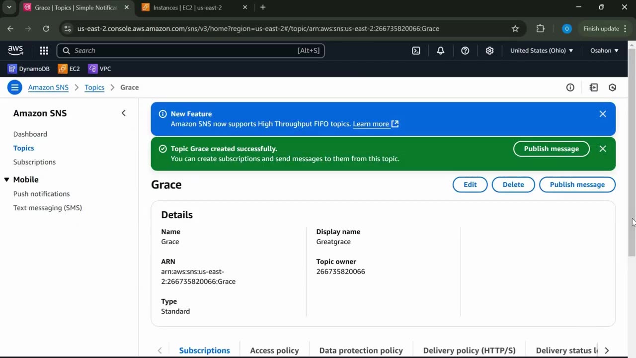 CloudWatch & SNS# | Ekascloud | English