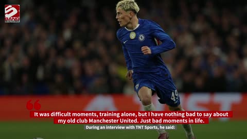 Alejandro Garnacho has ‘nothing bad to say’ about former club Manchester United