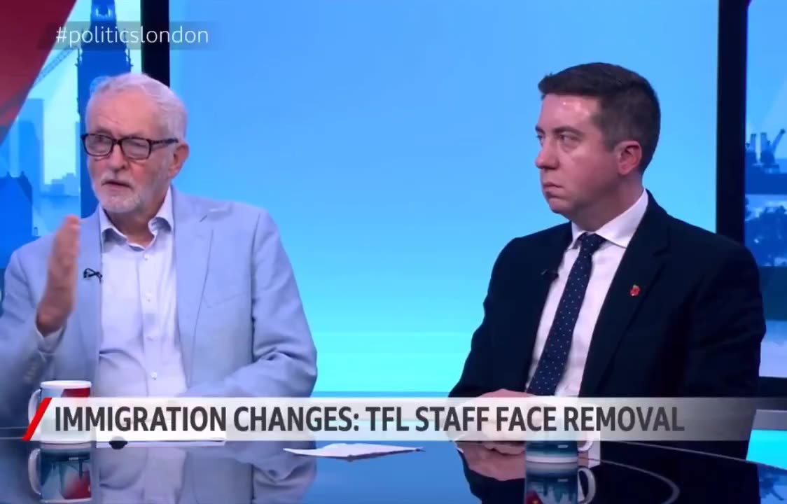 🚨🇬🇧 WATCH: JEREMY CORBYN SAYS DEPORTING FOREIGN CRIMINALS “CAUSES DAMAGE”