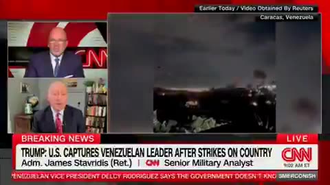 CNN Senior Military Analyst James Stavridis *PRAISES* Trump Admin Venezuela