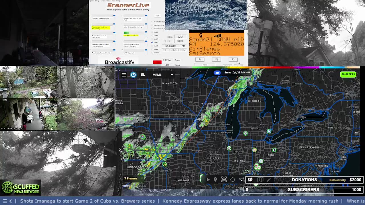 Chill Stream - Sleep Stream rss/scanner/radar/cams