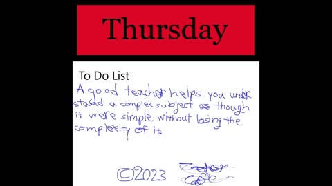 March 23rd, 2023 - Simple Yet Profound