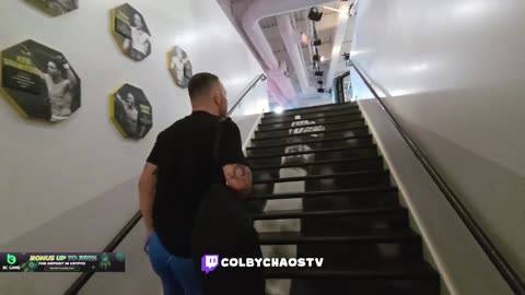 Colby Covington Walked Into Themba Gorimbo at UFC PI and Instantly Ran Away