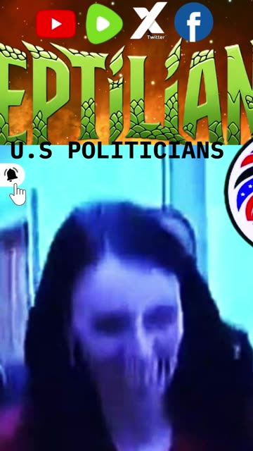 REPTILIAN SHAPSHIFTING TRANS POLITICIAN WALKING INTO THE U.S CAPITOL