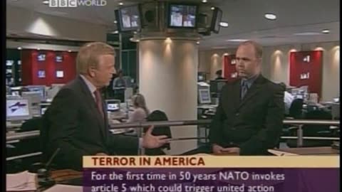 BBC World News BBC September 12, 2001 800pm-830pm BST