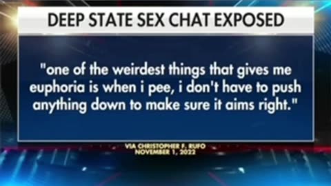 Deep State sex chat room uncovered