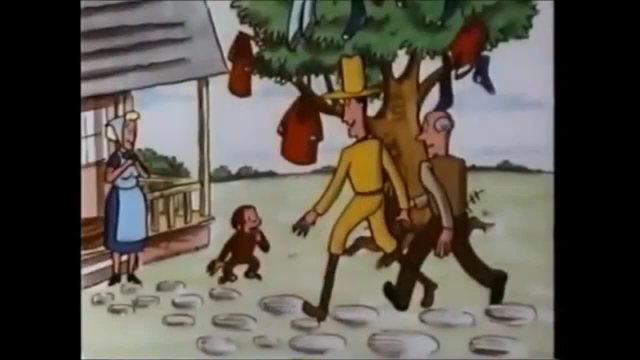 Curious George at the Laundromat! (Spanking Threat Scene)