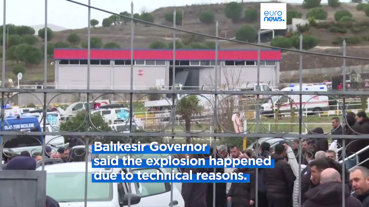 Explosion at weapons factory in western Turkey kills at least 11 people