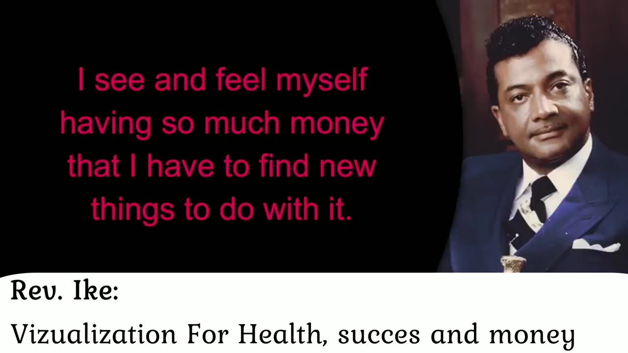 Rev. IKE: vizualization for health, succes and money