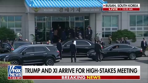 Trump-Xi South Korea showdown has commenced.