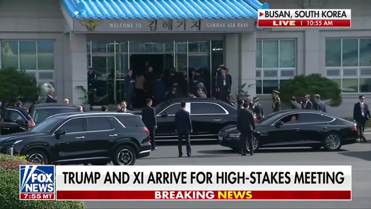 Trump-Xi South Korea showdown has commenced.