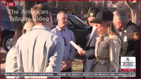 WATCH: Incredible, Sweet Video Shows Melania Speaking to LA Fire Victim in Her Native Language