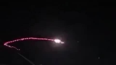 C-RAM Shoots Down Incoming Rockets Over Bagram Air Base
