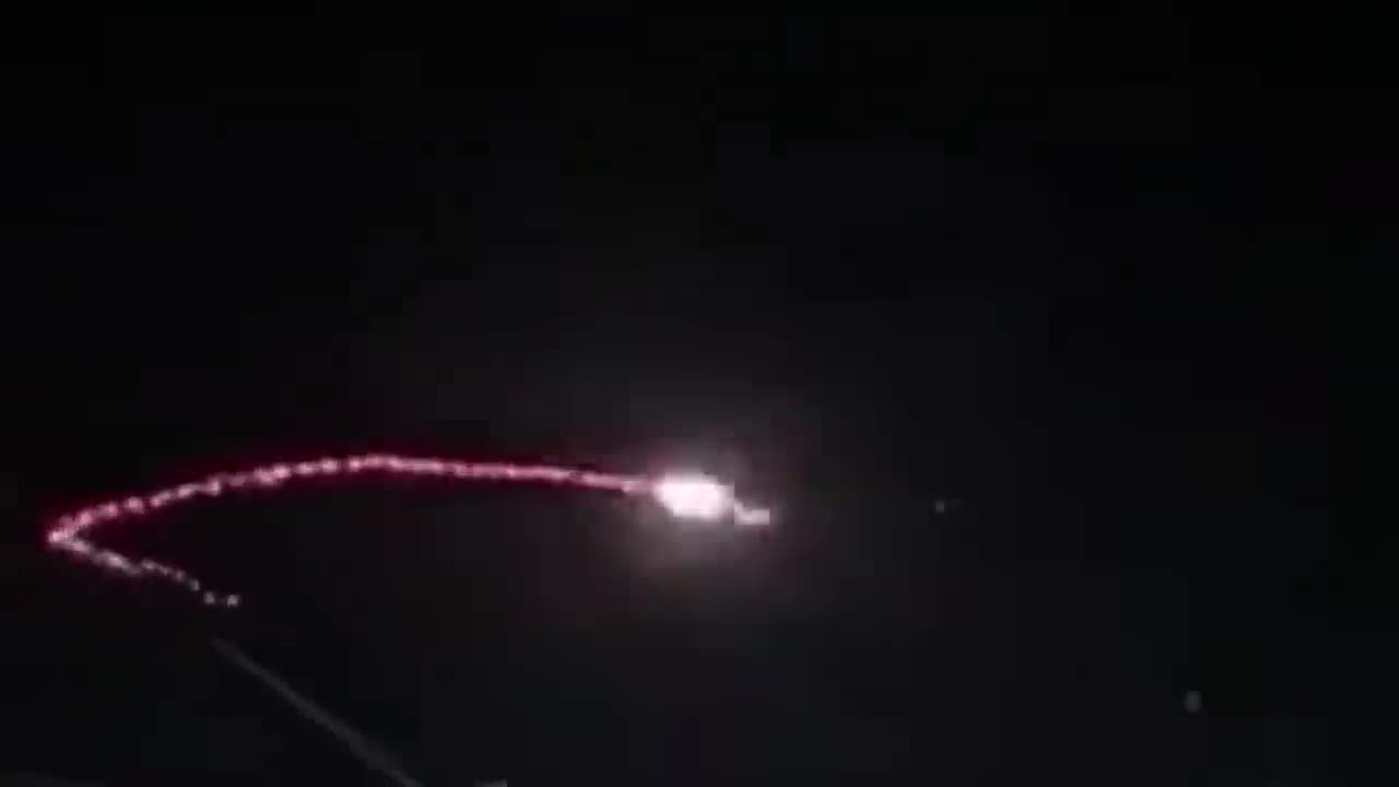 C-RAM Shoots Down Incoming Rockets Over Bagram Air Base