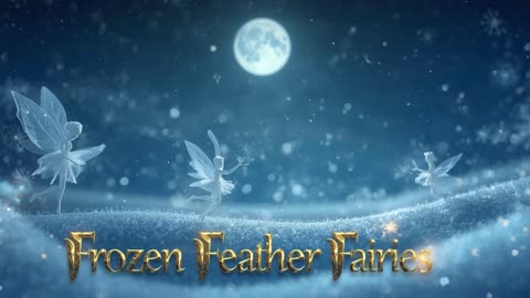🌙 Frozen Feather Fairies – Enchanted Winter Lullaby for Kids | Dreamy Sleep Music ❄️✨
