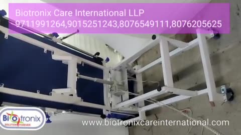 Tilting Table Automatic Motorized For Physiotherapy and Rehabilitation