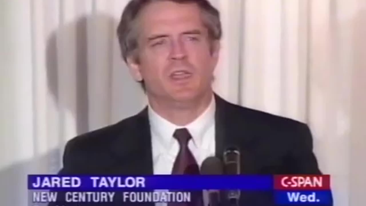 Jared Taylor on Race and Crime (1999)
