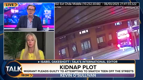 HORRIFYING video of illegal immigrant trying to snatch teenage girl off UK street