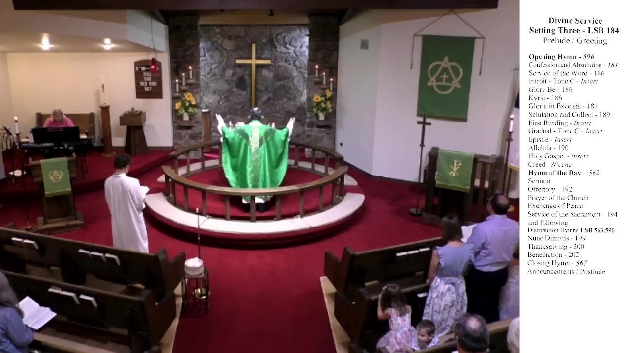 Sixth Sunday after Trinity - July 12, 2026