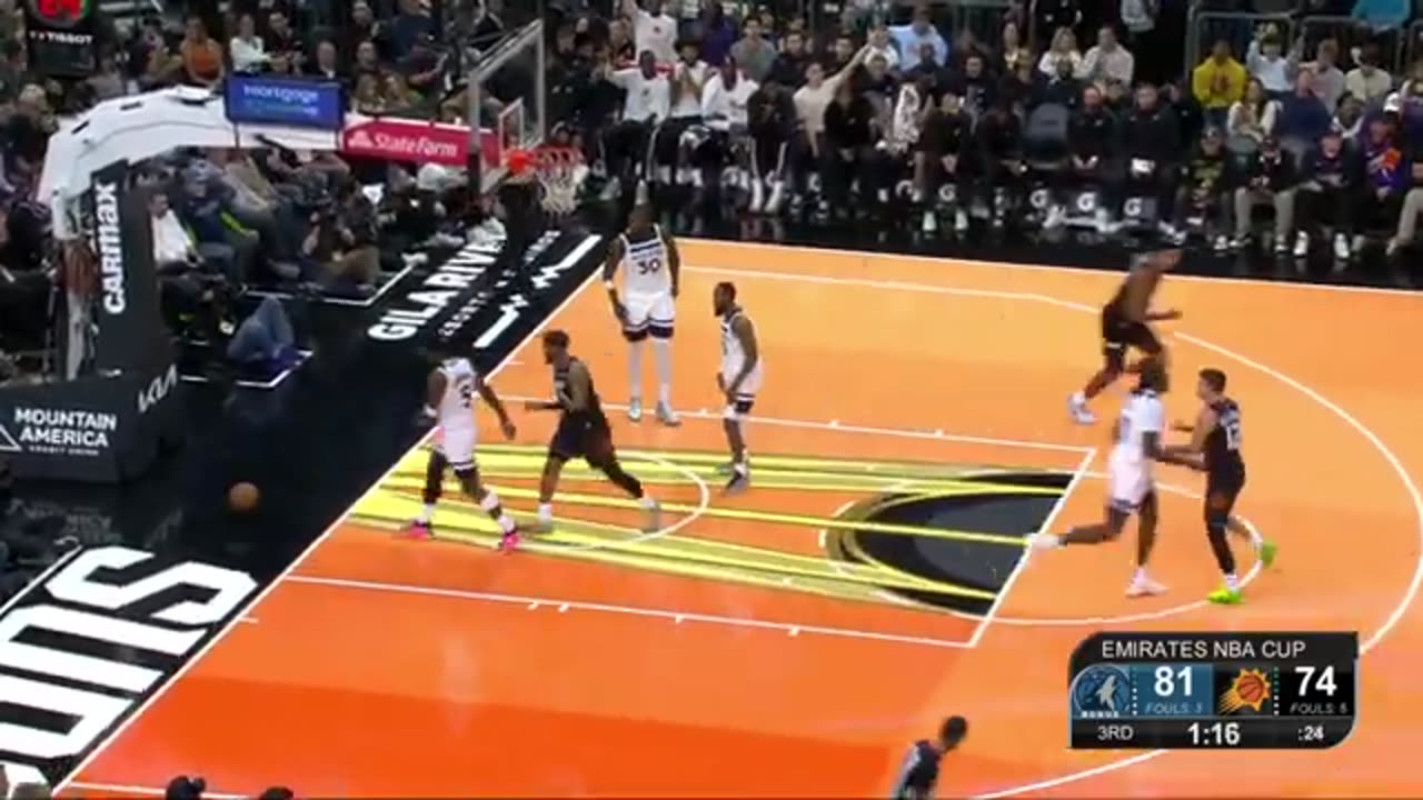 Phoenix Suns VS Minnesota Timberwolves game highlights