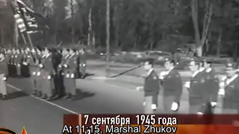 The Forgotten Victory Parade of the Allies. September 7, 1945