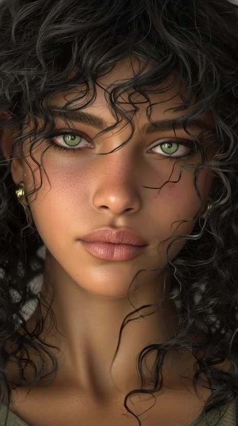 a realistic filipina female face
