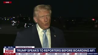 Trump on Tucker Carlson's interview with Nick Fuentes "you can't tell him who to interview...