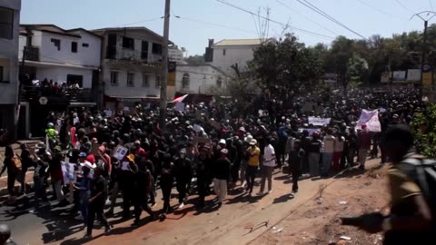 Madagascar president dissolves government after deadly protests