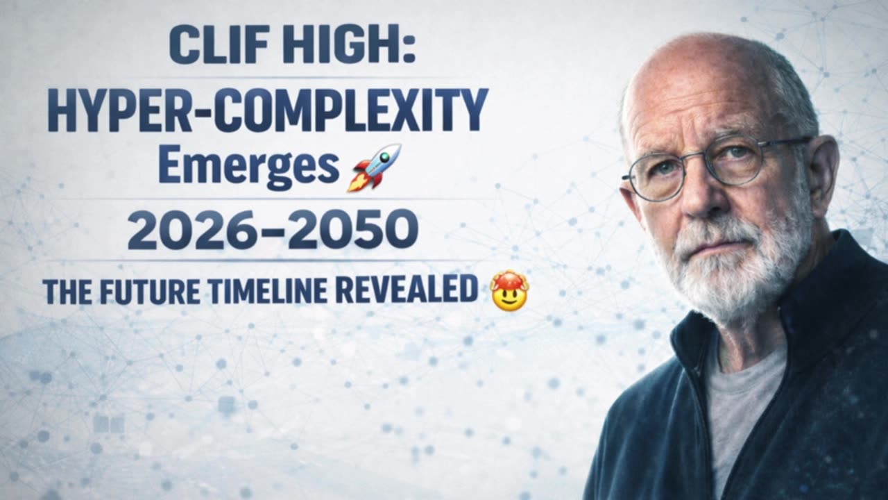 🚨 Clif High: Hyper-Complexity Emerges 🚀 2026–2050 🧠