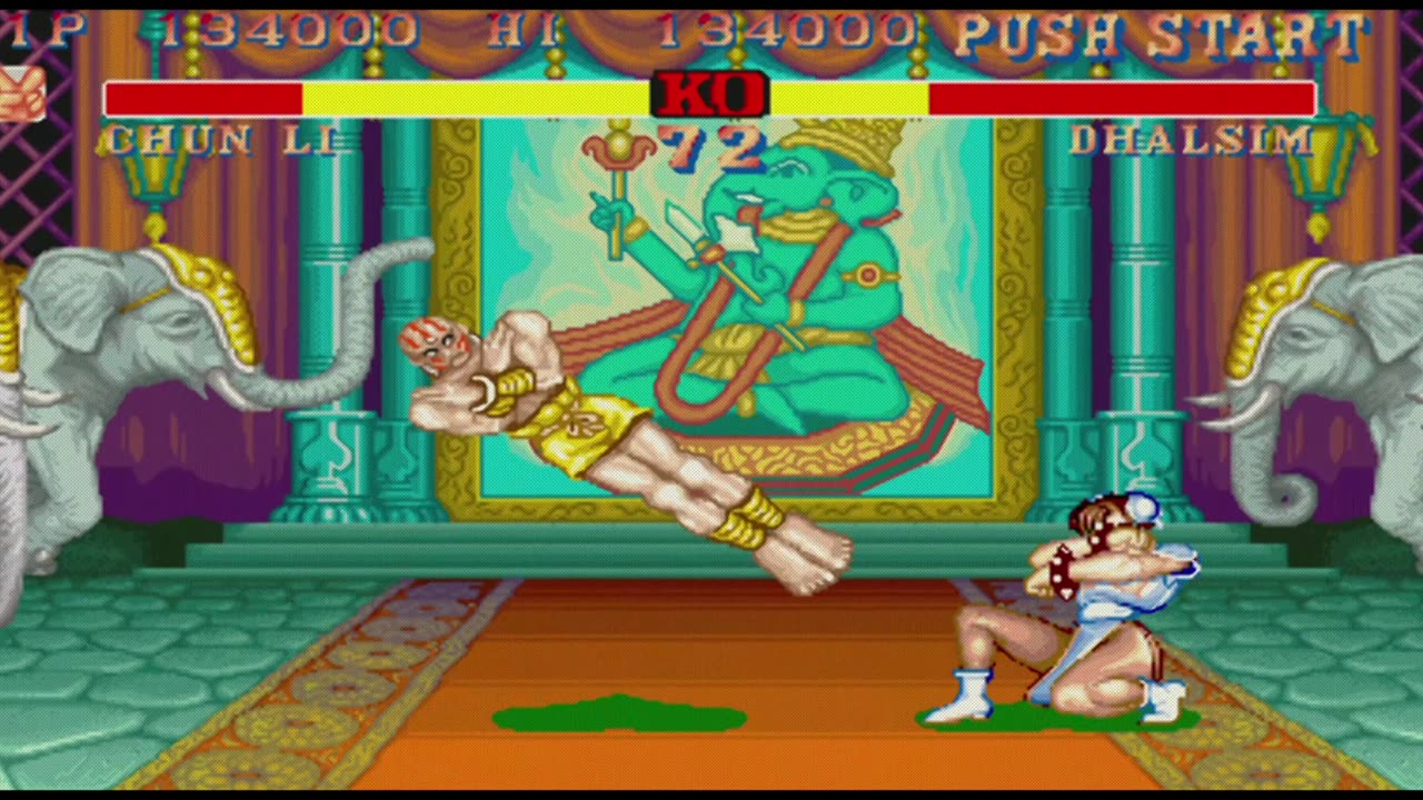 Chun Li vs Dhalsim