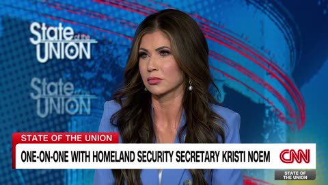 Homeland Security Secretary Kristi Noem joins CNN's Dana Bash