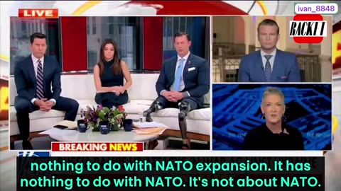 Putin says the current crisis in Ukraine is a direct result of years of aggressive NATO policies