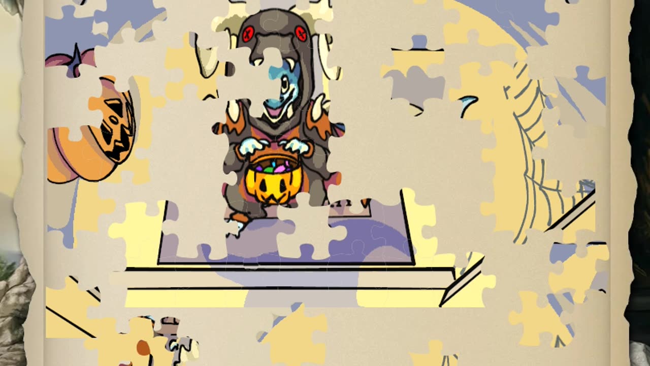 Dragon Cave Halloween 2025: Trick-or-Treater puzzle