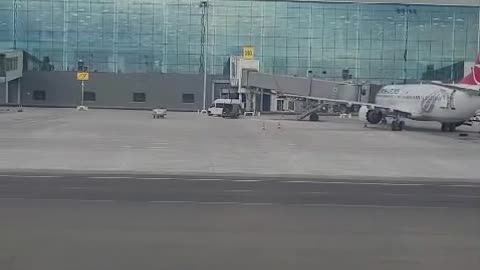 We are flying to Poland via Turkey.