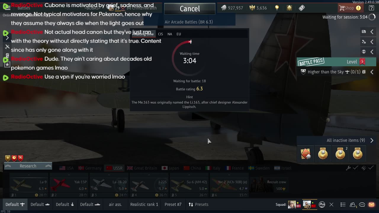 War Thunder: Democracia at Mach Speed & Tactical Kartoffel Bombers