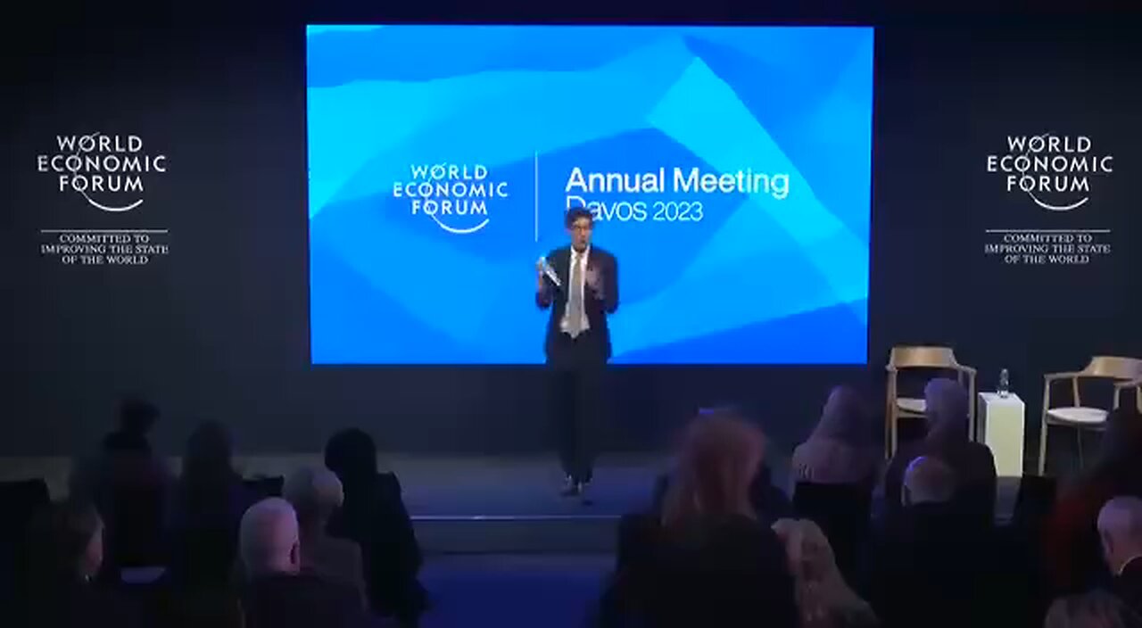 🤔 THROWBACK: WEF globalists want your brain!