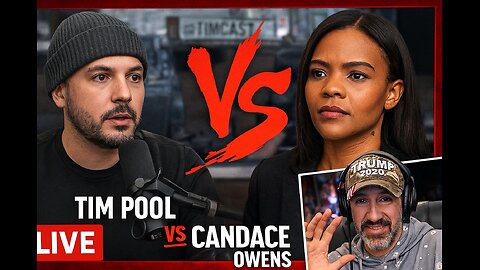 Tim Pool Blasts Candace Owens For Destroying MAGA The Feud Heats Up- LYONCAST