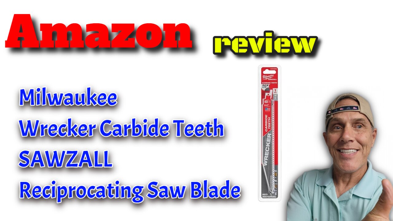 Carbide Teeth Multi-Material Cutting SAWZALL Reciprocating Saw Blade #Review