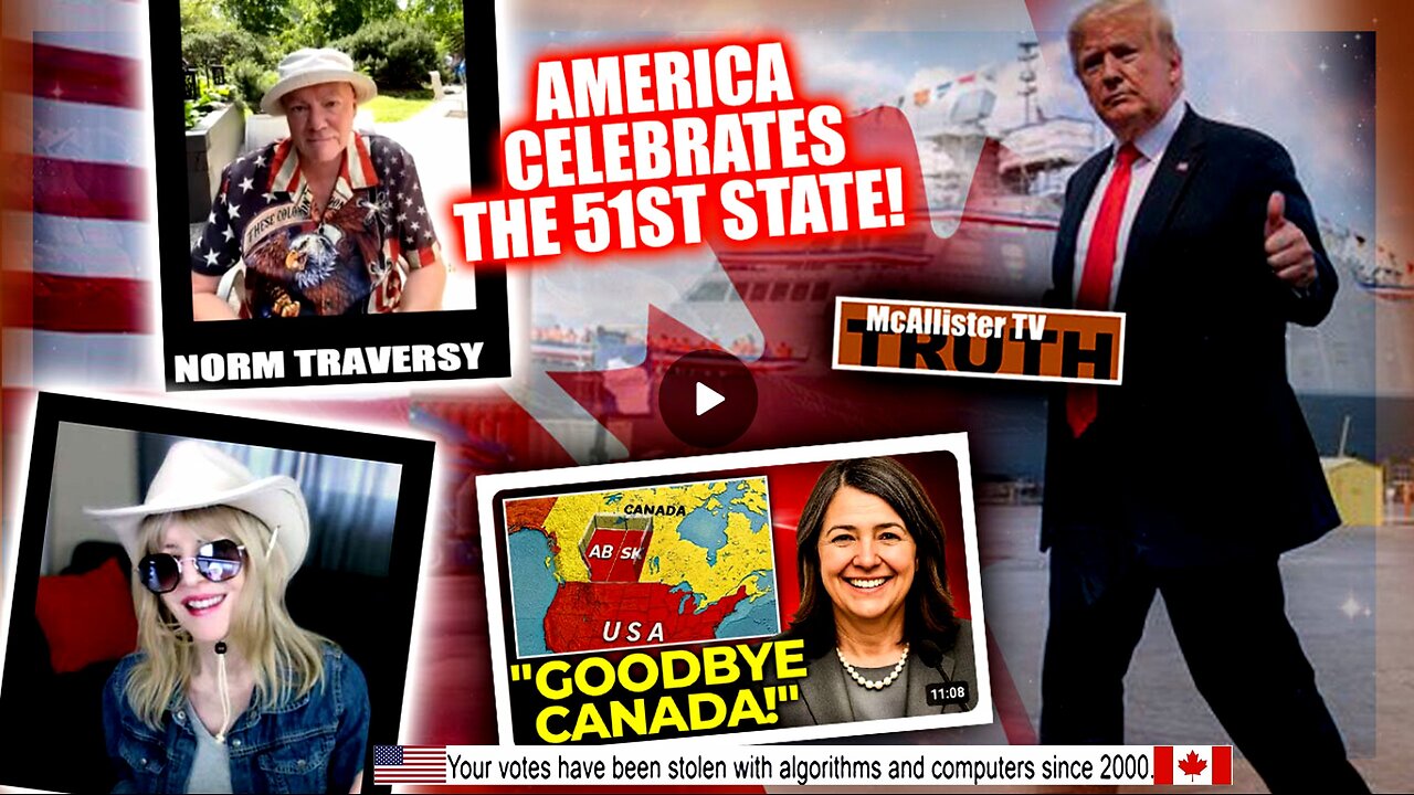 CONVERSATION WITH NORM TRAVERSY! CANADA THE 51ST STATE! CANADIAN HISTORY! USMCA AND MORE!