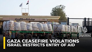 Israel Keeps Restricting Entry Of Needed Aid