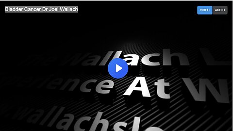 Bladder Cancer Dr Joel Wallach