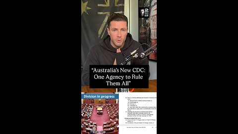 “Australia’s New CDC: One Agency to Rule Them All”