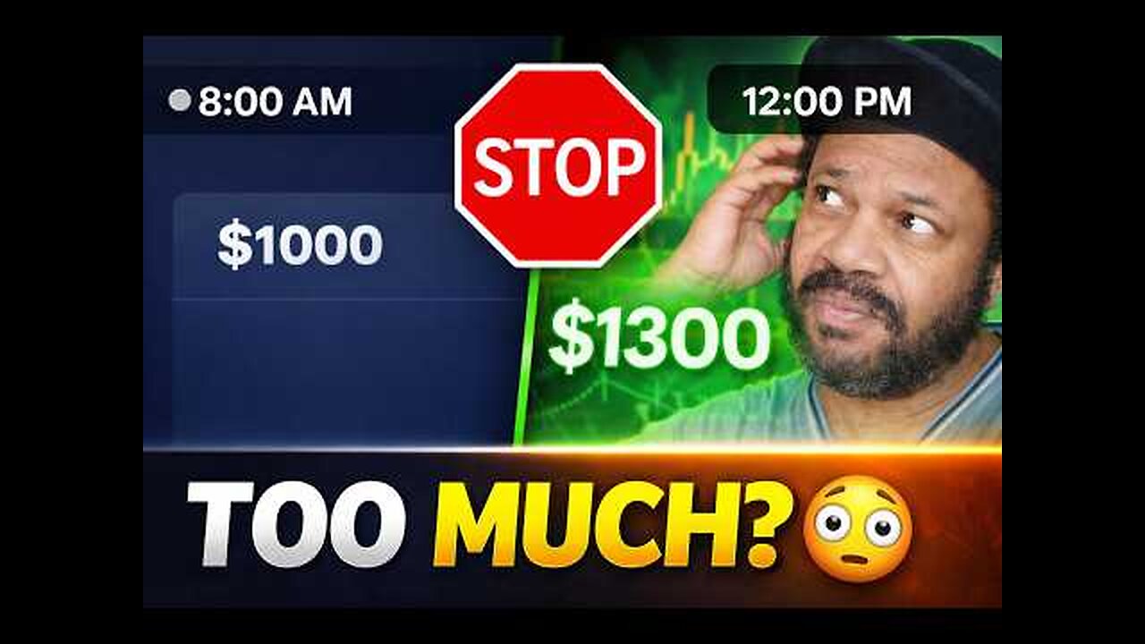 I Plugged This Bot In At 8 AM... By Noon I Had To Turn It Off (Too Much Profit?)
