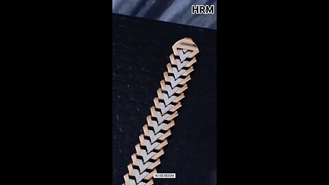 HRM | Rose Gold Bracelet For Men's |