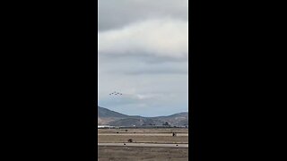 Blue Angeles flyby at MCAS Miramar