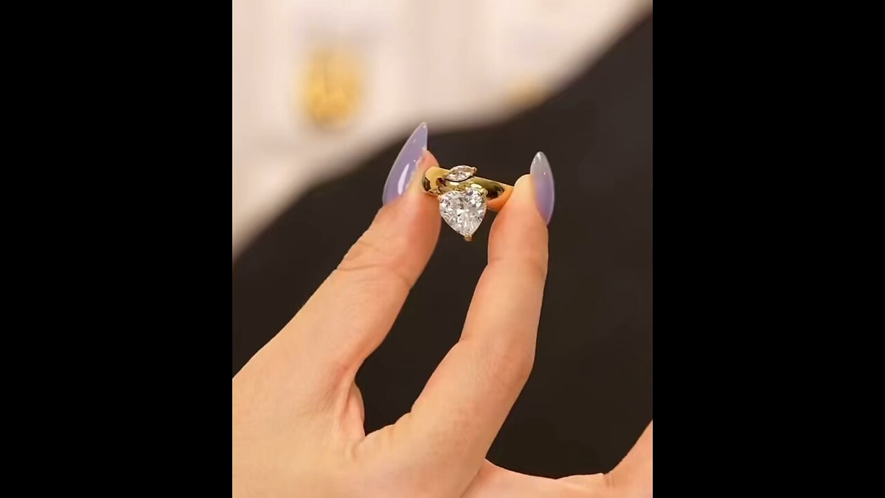 Gold plated ring