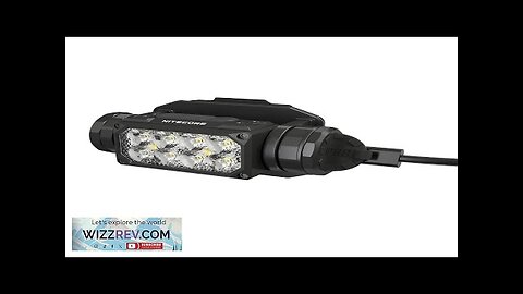 NITECORE HC65M UHE 2000LM High Lumen Headlamp Dual Beam Built-in 4000mAh Battery Review