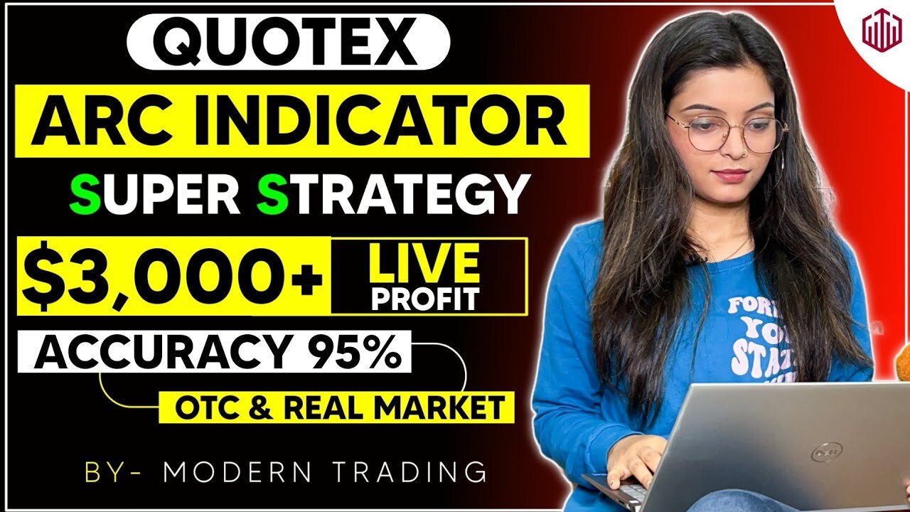 LIVE PROFIT🤑 WITH ARC INDICATOR on Quotex... Just watch and gain profit🥳